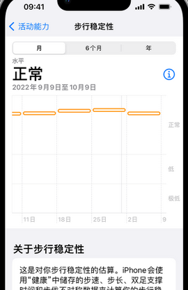 吉首iPhone手机维修如何在iPhone开启'步行稳定性通知'