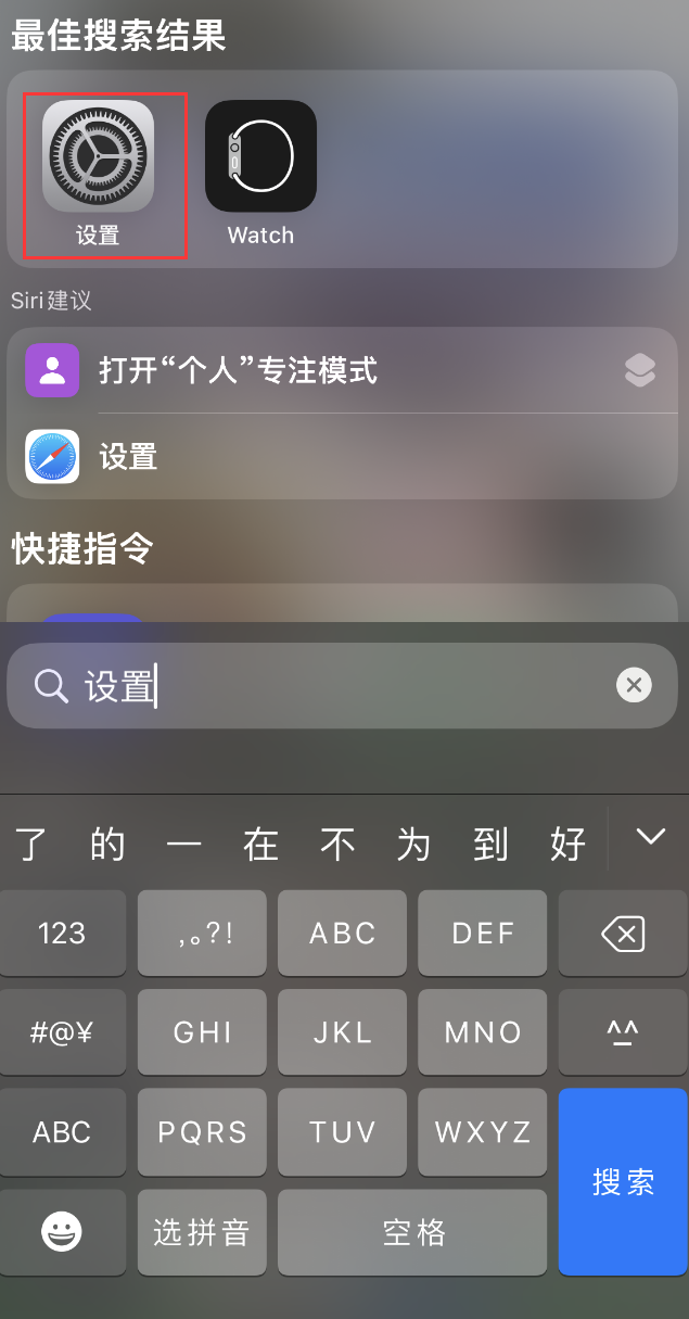 吉首苹果手机维修分享：iPhone 找不到“设置”或“App Store”怎么办？ 